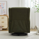 Wide Wingback Swivel Glider Rocker Recliner Chair by HouseOfZazla
