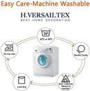 H.VERSAILTEX Velvet Stretch Individual Loveseat Couch Cover Plush Slipcover for Sofa Furniture Protector Seat Cover (1 Piece Loveseat Cushion Cover, Grey) by CozyNest Decor