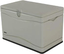LIFETIME 60059 Black Bottom & Desert (Tan) Sides and Lid Outdoor Storage Box-80 Gal, 80 Gallon, Desert Sand by GreenHaven Gardens