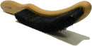 Valentino Garemi Traditional Hat Cleaning Brush | Remove Dust, Dry Stains, Rain Spots, Sweat Marks, Pet or Human Hair | Genuine Boar Hair Made in Germany (Black Bristles) by CozyNest Decor