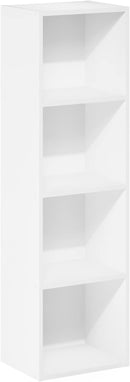 Furinno Luder Bookcase / Book / Storage, 4-Tier Cube,White by TinyTreasures Baby Boutique