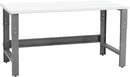 Table & Workbench: 1" Thick Laminate Top, Height Adjustable Bench - 30" D x 48" L x 30" - 36" H - by BenchPro by GreenHaven Gardens
