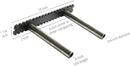 Floating Shelf Brackets - Sheppard Brackets - Easy Install - Heavy Duty (10 inch with Build Kit) by CozyNest Decor