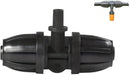 10PCS 5/16 Inch Irrigation Fittings For (5/16" ID X0.43-0.47" OD) Tubing- 1/4 inch Irrigation Tubing, Anti-Drop Locked Barbed Reducing Tee For Drip Hose (BLACK) by GreenHaven Gardens