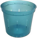 rePotme 4 inch Orchid Pot 3 Pack - Slotted Orchid Pots with Holes for Repotting (Blue Sapphire) by GreenHaven Gardens