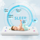 Lisara Baby Bassinet Mattress Pad, 33 x 20 Dual Sided Gel Memory Foam Mattress with Waterproof, Removable and Breathable Ice Silk Cover, Fit for Bassinet by TinyTreasures Baby Boutique