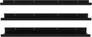 Giftgarden 36 Inch Black Floating Shelves for Wall Woodgrain Picture Ledge Large Photo Shelf for Bedroom Living Room Kitchen Bathroom Storage Shelving, Set of 3 Different Sizes by CozyNest Decor