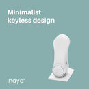 Inaya Child Proof Door Lever Lock, Baby Proofing Door Handle Lock, Minimalist Design, 3M Adhesive & No DrillingNeed, Child Safety Door Handle Locks (2 Pack) by TinyTreasures Baby Boutique