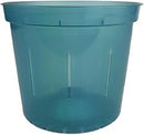 rePotme 6 inch Orchid Pot 3 Pack - Slotted Orchid Pots with Holes for Repotting (Blue Sapphire) by GreenHaven Gardens