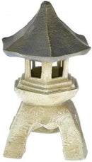 Design Toscano Asian Decor Pagoda Lantern Indoor/Outdoor Statue, Giant, Fiberglass Cast Stone Resin, Two Tone Stone Finish by GreenHaven Gardens