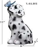 Dog Garden Figurines Outdoor Decor Solar Statue with LED Lights for Patio Lawn Yard Art Decoration Housewarming Garden Gift by CozyNest Decor