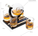 Police Officers Decanter - Whiskey and Wine Set 850ml by The Wine Savant
