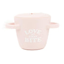 Bella Tunno Snack Cups for Toddlers, Silicone Spill Proof Food Container with Lid, Babies & Kids 6-12 Months, Love First Bite by TinyTreasures Baby Boutique