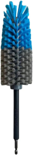 Long Reach Drill Brush Attachment, All Purpose for Car Tires, Wheels, Wheel Wells, Engine Bays, Exhaust Pipes, Running Boards, Hard to Reach Areas, with Heavy Duty Non-Scratch Nylon Bristles by GreenHaven Gardens