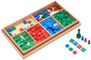 Adena Montessori Stamp Game,Montessori Wooden Math Materials Counting Toy, Early Development Wooden Math School Teaching Aids,Sensorial Educational Tools Preschool Early Learning Toys for Kids by TinyTreasures Baby Boutique