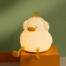 ATSUI Night Light for Kids, Squishy Duck Design, 3 Level Dimmable, Silicone Construction by TinyTreasures Baby Boutique