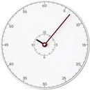 Stephanie Imports Modern Minimalist Thermometer Red Wall Clock by CozyNest Decor