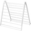 Whitmor Spacemaker Folding Drying Rack, Freestanding Indoor Clothes Dryer, Space Saving Compact Design, 6"L x 26"W x 51.5"H, White by TinyTreasures Baby Boutique