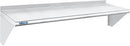 HARDURA Stainless Steel Shelf 14" x 72", 352lb Commercial Shelves Wall Mount Metal Shelving with Backsplash and Brackets for Kitchen, Restaurant, Laundry Room and Home by CozyNest Decor
