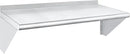 HARDURA Stainless Steel Shelf 14" x 36", 275lb Commercial Shelves Wall Mount Metal Shelving with Backsplash and Brackets for Kitchen, Restaurant, Laundry Room and Home by CozyNest Decor