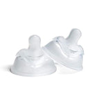 Herobility Double Anti-Colic Silicone Nipples, Baby Bottle Teats, Breast Like Shaped Nipples - Fits Herobility's & Eco Baby Bottles | Pack of 2 (Large Size) by TinyTreasures Baby Boutique