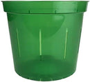 rePotme 6 inch Orchid Pot 3 Pack - Slotted Orchid Pots with Holes for Repotting (Green Emerald) by GreenHaven Gardens