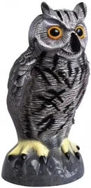 Galashield Owl Decoy to Scare Birds Away | Plastic Owls to Scare Birds Away | Owl Statue for Garden & Outdoors by GreenHaven Gardens