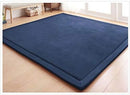 V-Mix Handmade Weaving Plush Foam Play Mat for Baby, Toddler & Children - Yoga & Exercise Mat, Cushy-Soft & Thick, Hypoallergenic, Non-Toxic, Reversible by TinyTreasures Baby Boutique
