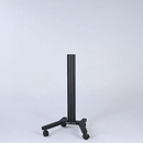 Yescom Mobile Computer Cart Metal Storage Basket by yescomusa