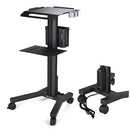 Yescom Rolling Laptop Cart with Power Outlet by yescomusa