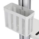 Yescom Rolling Laptop Cart with Power Outlet