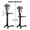 Yescom Mobile TV Stand with Mount for 32-65in Monitors Office Classroom by yescomusa