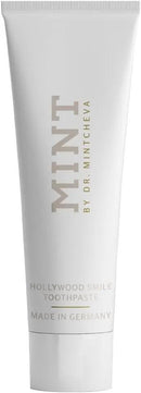Mint Hollywood Smile Toothpaste (85 ml) - Innovative 2-Phase Formula with Whitening Booster - Fluoride-Free - MPT1 Ultra Polish Technology with Perlite - Pap Technology for Gentle Whitening - Vegan by CozyNest Decor