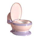 Potty Training Toilet, Realistic Potty Training Seat, Toddler Potty Chair with Soft Seat, Removable Potty Pot, Toilet Tissue Dispenser and Splash Guard, Non-Slip for Toddler& Baby& Kids by TinyTreasures Baby Boutique