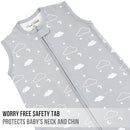 Mama Cheetah Baby Sleep Sack 0.5 TOG, Organic Cotton Baby Wearable Blanket, Swaddle Transition Baby Sleeping Bag, Boy Girl Newborn Infant, XXL (24-48 M) by TinyTreasures Baby Boutique