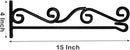 Wall Garden Flag Holder 2 Pack,Wall Garden Flag Stand,Garden Flag Scroll Hanger,Garden Flag Wall Hanger,one Piece Garden Flag Stand for Wall Porch,Great Gifts Ideas by GreenHaven Gardens