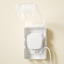 SAFELON 1Pcs Baby Proof Electrical Outlet Box Electrical Outlet Cover Baby Proof Box Plug Cover for Baby Safety (Clear-White) by TinyTreasures Baby Boutique