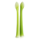 Olababy 100% Silicone Soft Tip Feeding Spoon for Parent Led Weaning 2 Count (Pack of 1 ) by TinyTreasures Baby Boutique