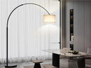 SUNMORY 82" Tall Arc Floor Lamp, Large Floor Lamp for Dinning/Bedrooms-Corner Lamp for Office by CozyNest Decor
