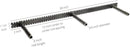Floating Shelf Brackets - Sheppard Brackets - Easy Install - Heavy Duty (28 inch Build Kit) by CozyNest Decor