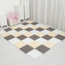 XMTMMD Baby Play MAT - Interlocking Foam Pads Kids Rug Floor Tile - Crawling & Gym Mat by TinyTreasures Baby Boutique
