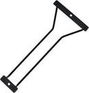 8.8-Inch Wine Glass Rack - Under Cabinet Stemware Wine Glass Holder Glasses Storage Hanger Metal Organizer for Bar Kitchen Black (1 Rows, 3 Pack) by CozyNest Decor