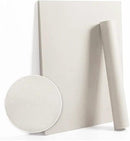 Dimoon 118''x17.7'' White Peel and Stick Wallpaper Contact Paper Modern Self Adhesive Wall Paper Removable Renter Friendly Textured Solid Color Shelf Cabinet Vinyl Roll (118''x17.7'',Off-White) by GreenHaven Gardens