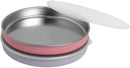 Elk and Friends 7.8” Stainless Steel Non Divided Plates with Silicone Sleeve + Storage Lid | Baby, Toddler, Kids | Dishwasher Safe | Dinner & Snack Plates | 2 Pack by TinyTreasures Baby Boutique
