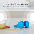 Belkin SoundForm Mini - Wireless Bluetooth Headphones for Kids with 30H Battery Life, 85dB Safe Volume Limit, Built-in Microphone - Kids On-Ear Earphones for iPhone, iPad, Fire Tablet & More - Blue by TinyTreasures Baby Boutique