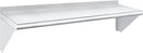 HARDURA Stainless Steel Shelf 12" x 60", 290lb Commercial Shelves Wall Mount Metal Shelving with Backsplash and Brackets for Kitchen, Restaurant, Laundry Room and Home by CozyNest Decor
