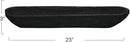 Creative Co-Op Decorative Paulownia Wood Bowl, Black by CozyNest Decor