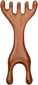 Natural Wooden Nose Guasha Massage Tools Anti-Static, Eyes Facial Wood Gua Sha Tool,face Manual Massager Tool, Multifunctional Handheld Meridians Acupoint Massage Tool,1 Pieces. by CozyNest Decor