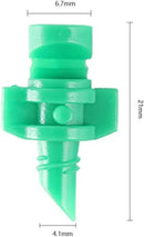 100 Pcs 180 Degree Refraction Atomized Dripper Micro Garden Sprinkler Sprayer Hydroponic Garden Irrigation by GreenHaven Gardens