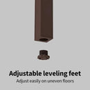 Plant Stand - Aluminum Indoor/Outdoor Flower Rack, Waterproof & Rust-Proof, Stable Support for Pots, Perfect for Living Room, Balcony, Garden, and Office (Brown, 6 Tier) by GreenHaven Gardens